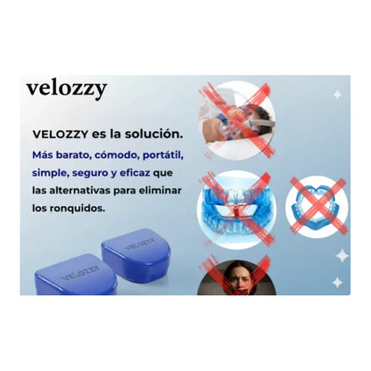 Elimina los ronquidos con Velozzy ™   1+1 GRATIS SOLO HOY